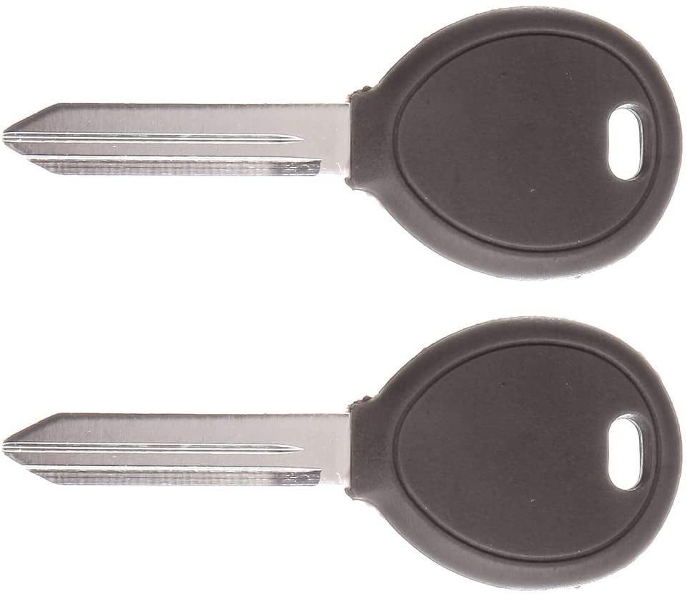 SCITOO Compatible with Keyless Entry Kit, 2 New Uncut Key Fob 