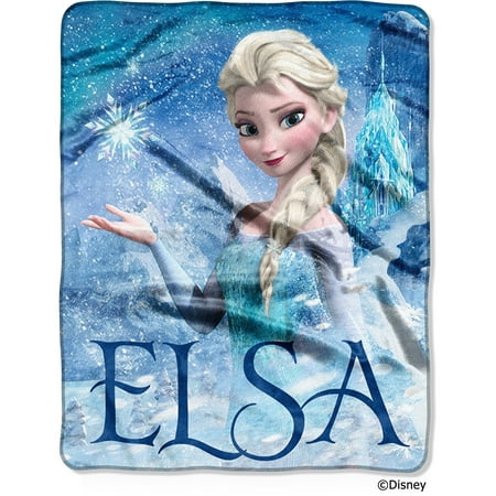 Disney Frozen Elsa Palace 40" x 50" Silk-Touch Throw, 1 Each