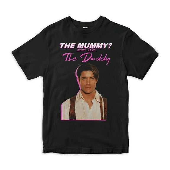 Brendan Fraser The Mummy Graphic T-Shirt – Funny Movie Quote Tee for Men & Women – Vintage Adventure Shirt – Unisex Sizes – Classic Action Film Apparel