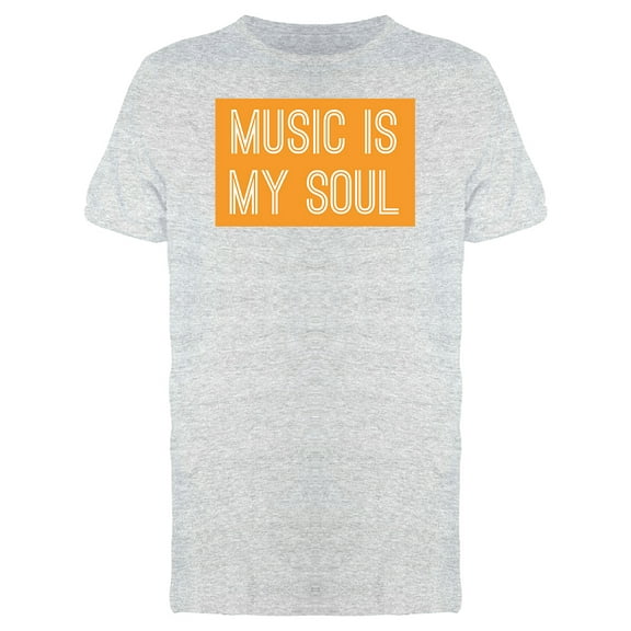 "Music Is My Soul" Men's Athletic Heather T-shirt
