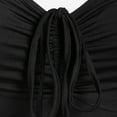 thumbnail image 5 of Styesk Robes pour Femmes Froncées à Lacets Ourlet Godet Bicolore Robe Gothique à Manches Courtes, 5 of 5