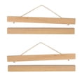 thumbnail image 1 of DOLITY 2 Pairs Wooden Picture Frame DIY Photo Poster Scroll Painting Hanger 21cm, 1 of 7