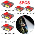 thumbnail image 1 of 5 uds LED Sensor inducción faro impermeable Clip-On cebo () rojo, 1 of 2