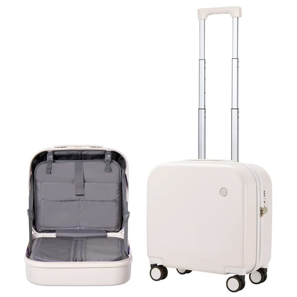 Carry on Luggage, Mixi Suitcase Spinner Wheels Luggage Hardshell Lightweight Rolling Suitcases PC with Cover & TSA Lock for Business Travel