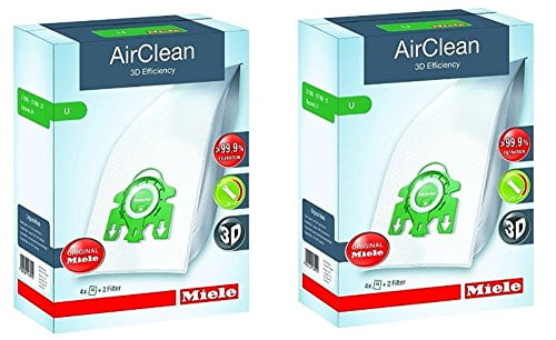 S7999 for sale online 2 Miele Type U AirClean Vacuum Bags 2 Filters S7000 