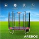 thumbnail image 3 of Trampoline Protective Pad Replacement Trampoline Cover Anti-Tear Padding 183cm Red, 3 of 5
