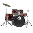 thumbnail image 2 of Ddrum D2 BR Complete Beginner 5 Piece Drum Set W/ Throne Blood Red Finish New, 2 of 2