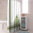thumbnail image 6 of Fall Thanksgiving Shower Curtain Autumn Pumpkin Shower Curtains for Bathroom Decor Green Pumpkin Bath Curtains Sets with Hooks for Autumn Thanksgiving Decor Fabric Waterproof Extra Long 84" X 72", 6 of 6