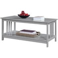 thumbnail image 3 of Convenience Concepts Mission Table Basse, Fini Bois Gris, 3 of 8