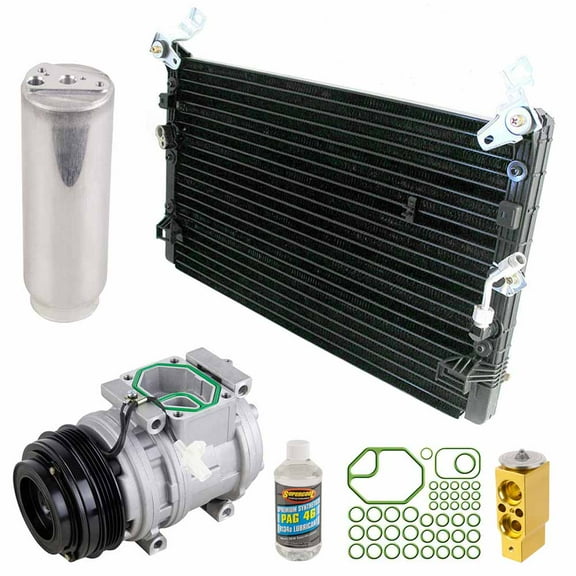 For Toyota Tacoma 2000 2003 A/C Kit w/ AC Compressor Condenser Drier - BuyAutoParts
