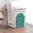 thumbnail image 6 of Pofeuu Starfish and Shell Print Large Bookend Hold Heavy Books- Wood Bookends for Heavy Books Heavy Duty Book Ends Wood Bookends for Office Desk Non-Skid, 6 of 7