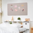 thumbnail image 3 of Felt Board For Wall Foldable Felt Bulletin Board Decorative Pin Board Memo Board Office Board Photo Board For Wall With Pushpins, 3 of 8