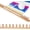 48 inches, variant on 30in Chunky Knitting Loom for Blanket Making - Foldable Frame, Portable DIY Hand Knitting Kit for Beginners, Blanket Loom for Bulky Yarn Crafts & Gifts
