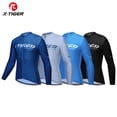 thumbnail image 5 of X-TIGER - Maillot de ciclismo de manga larga para hombre, ropa de ciclismo de montaña profesional de alta calidad para otoño, ajuste mejorado, camiseta de entrenamiento deportivo para ciclismo, 5 of 5