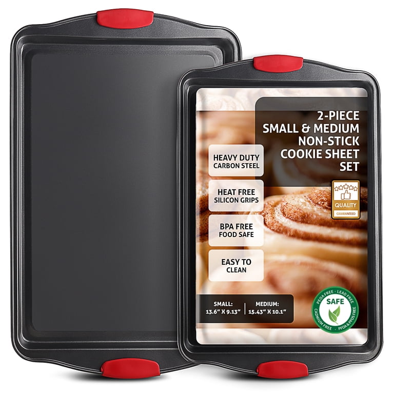 LammaLoe Carbon Steel 2-Piece Nonstick Baking Sheet Set photo 1