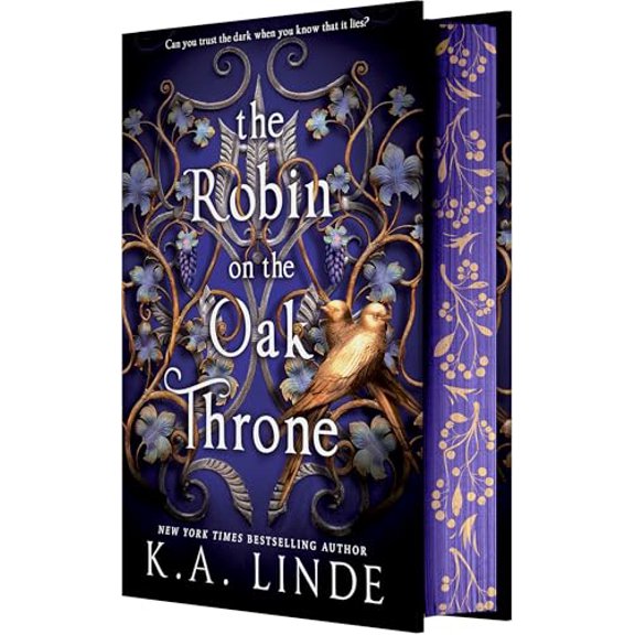 Pre-Owned The Robin on the Oak Throne (Hardcover) by K A Linde