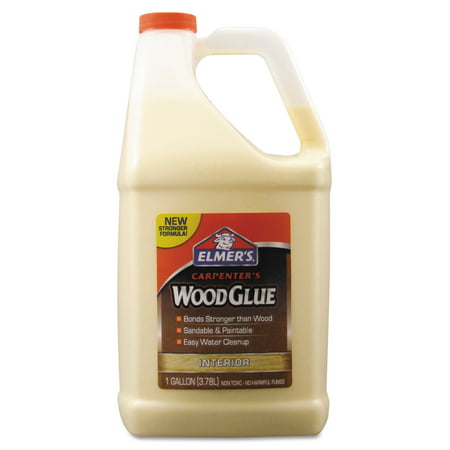 Elmer's Carpenter Wood Glue, Beige, Gallon Bottle