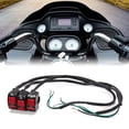 thumbnail image 2 of Unique Bargains 3 Pcs 2 Wires Motorcycle Headlight Switch ON-OFF Button for 7/8" Handlebar, 2 of 4
