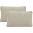 thumbnail image 1 of Safavieh Soleil Solid 12" x 20" Indoor/Outdoor Pillow, Set of 2, 1 of 5