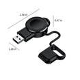 thumbnail image 3 of Cargador inalámbrico multifunción, cargador de viaje para reloj, cargador inalámbrico magnético portátil para reloj, carga rápida USB, serie 7, 6, 5, 4, 3, 2 y 1, 3 of 7