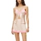 thumbnail image 2 of VISgogo Camisola floral de encaje de verano para mujer, sin mangas, sin espalda, cuello en V profundo, chaleco dividido VISgogo  moda, 2 of 5