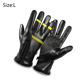 thumbnail image 2 of Guantes de trabajo de cuero para hombres y mujeres,Amarillo,L, 2 of 5