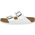 thumbnail image 3 of BIRKENSTOCK Unisex Slides, White, 7 US Women, 3 of 6