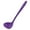 Purple, variant on Uxcell 8.5" Silicone Soup Spoon Ladle Kitchen Serving Utensil for Cooking Baking Red