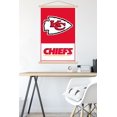 thumbnail image 2 of NFL Kansas City Chiefs - Logo 21 Wall Poster with Wooden Magnetic Frame, 22.375" x 34", 2 of 5