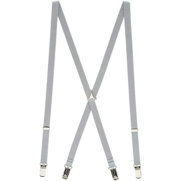 SuspenderStore Mens Thin Suspenders - 3/4 Inch Wide Matte Finish