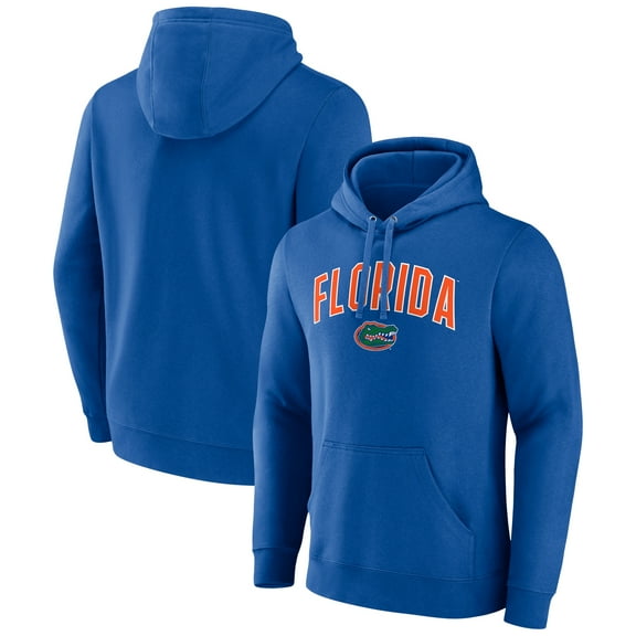 Men's Royal Florida Gators Tall Engage Arch Pullover Hoodie