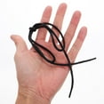 thumbnail image 3 of unbranded Cordones Encerados De Negro Para Cordones De Cuero Y Formales, 3 of 7