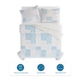 thumbnail image 4 of Coastal Living Sea Cottage Patchwork 3-Piece Quilt Set, Full/Queen, Blue & White, 100% Cotton Bedding, 4 of 13