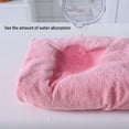 thumbnail image 5 of Plain Coral Velvet Face Towel - Ultra Soft Highly Absorbent Washcloth for Daily Cleansing, Gentle Skin-Friendly Easter Hand Towel for Bathroom, Home & Travel, Quick-Drying Towel, 12*24in, Dark Gray, 5 of 9