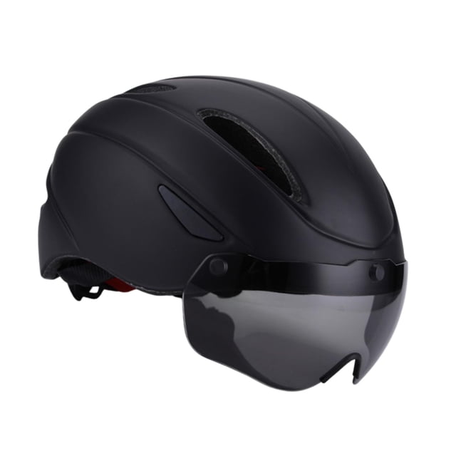 Casco de bicicleta de carretera Casco de bicicleta ajustable para hombres adultos para mujeres skate skateboard negro