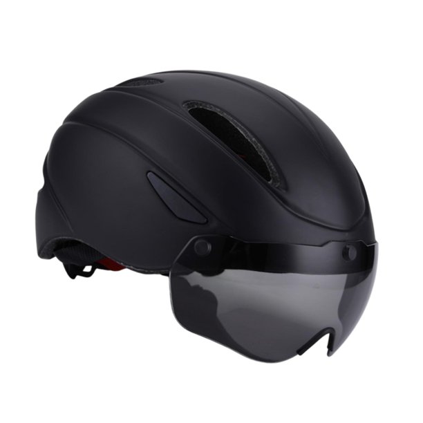 Casco de bicicleta de carretera Casco de bicicleta de protección Ajustable Casco de ciclismo de engranaje para adultos Scooter en bicicleta Patinaje negro