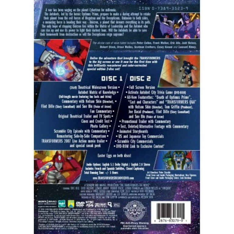 The Transformers - The Movie (20th Anniversary Special Edition