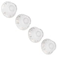 thumbnail image 4 of Electric Guitar Bass Top Hat Knobs, Musical Instrument Accessories Guitar Volume Knobs Transparent Guitar Volume Control Knob  For Bass For Guitar Red With Black Letter,White With, 4 of 8