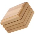 thumbnail image 1 of Bamboo Soap Holder with Lid for Bathroom Shower Drainage Design Beige 4.72x3.15x2.95 Inches, 1 of 5