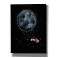 thumbnail image 1 of Epic Graffiti 'Moon Hot Air Balloon' by Rachel Nieman, Canvas Wall Art, 40"x54", 1 of 3