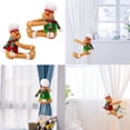 thumbnail image 2 of BQBQERT Adjustable Knitted Gingerbreads Man Curtain Clip for Living Room Bedroom Decors, 2 of 17