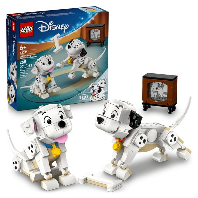 Set LEGO Disney Animation Lucky y Penny: Cachorros de 101 Dálmatas