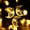Warm White, variant on Solar Moon Lights, Moon Fairy Lights 6M/30 LED Moon String Lights for Gardens Homes Wedding Christmas Party Decoration