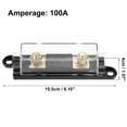 thumbnail image 3 of Negro Fusible con En Línea Soporte Eléctrica Protección Fusible 100A, 3 of 6
