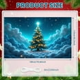 thumbnail image 2 of LED Lights Christmas Tree Snowy Landscape Festive Decor Holiday Season Celebration for Christmas Party Winter Decoration Indoor, 2 of 9