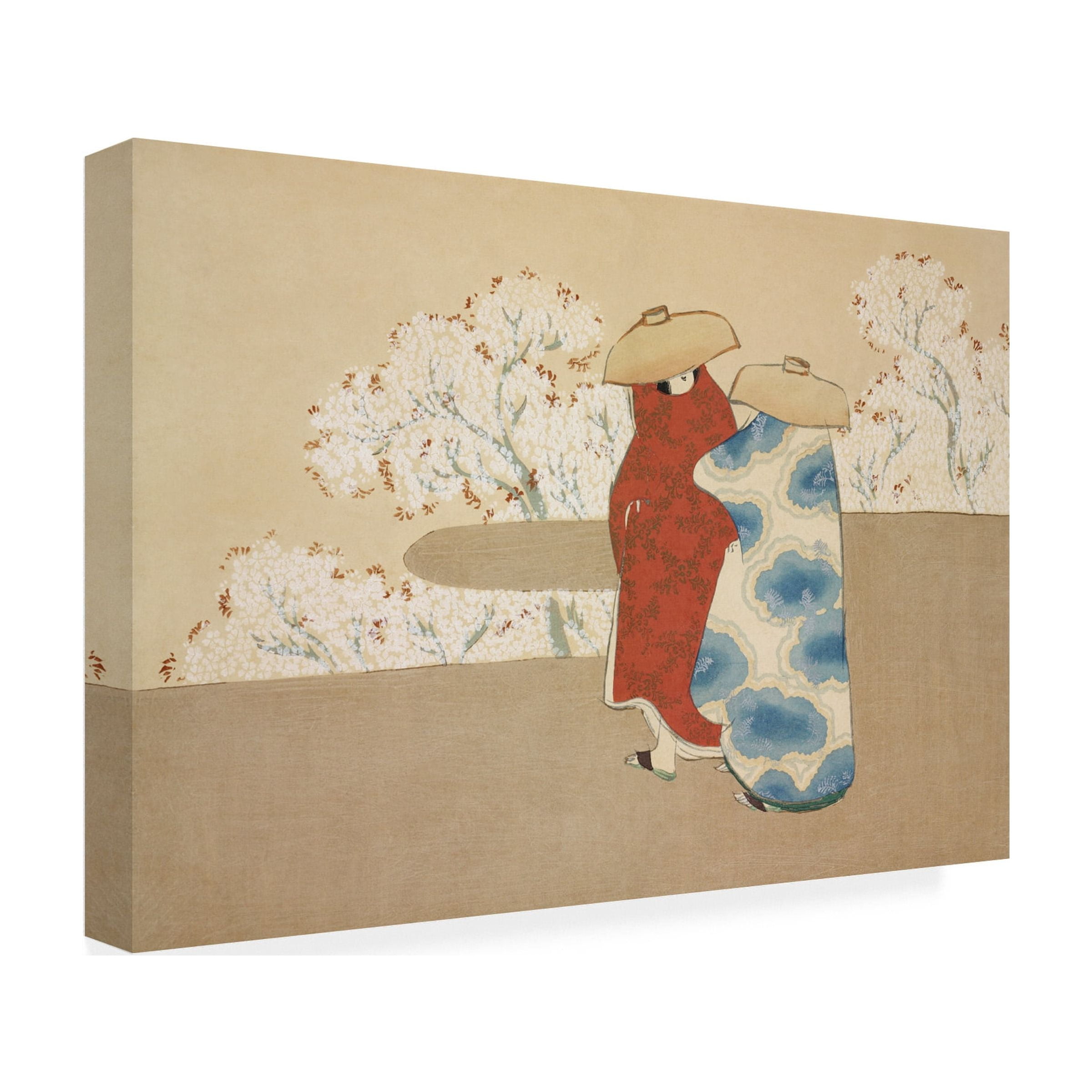 Pictufy 'Hanami season from Momoyogusa' Canvas Art