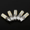thumbnail image 4 of 5x 5W G9 2835 Lámpara SMD Foco de cuerpo de silicona Luz de maíz 48 piezas Bombilla LED (blanco cálido), 4 of 5