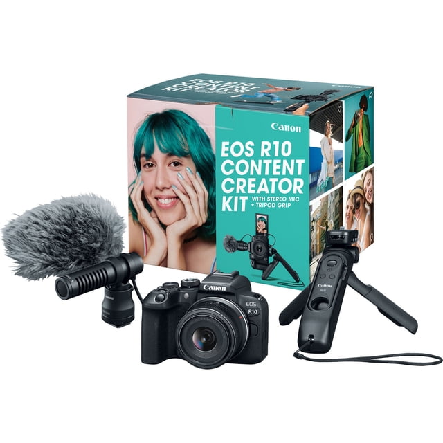 Kit de Creadores de Contenido Canon EOS R10