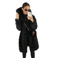 thumbnail image 5 of NAFUU Jacket Women Trendy Women's Winter Coat Jackets Long Sleeve Fuzzy Hooded Cardigan Warm Sherpa Lined Coat Outerwear Trendy Jackets, 5 of 6