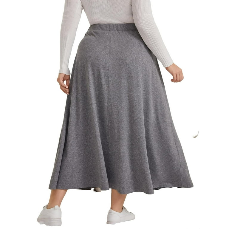 Grey skirt size 16 hotsell
